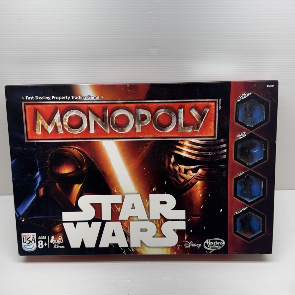 Monopoly Star Wars 2015 Hasbro Disney The Force Awakens Special Edition